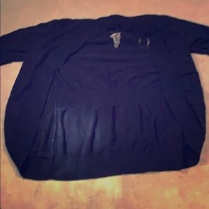 Warm navy blue cardigan